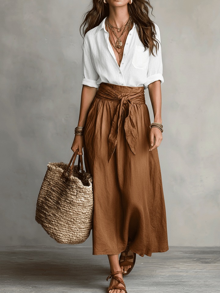 Lisa | Effortless Elegance Boho Skirt Set