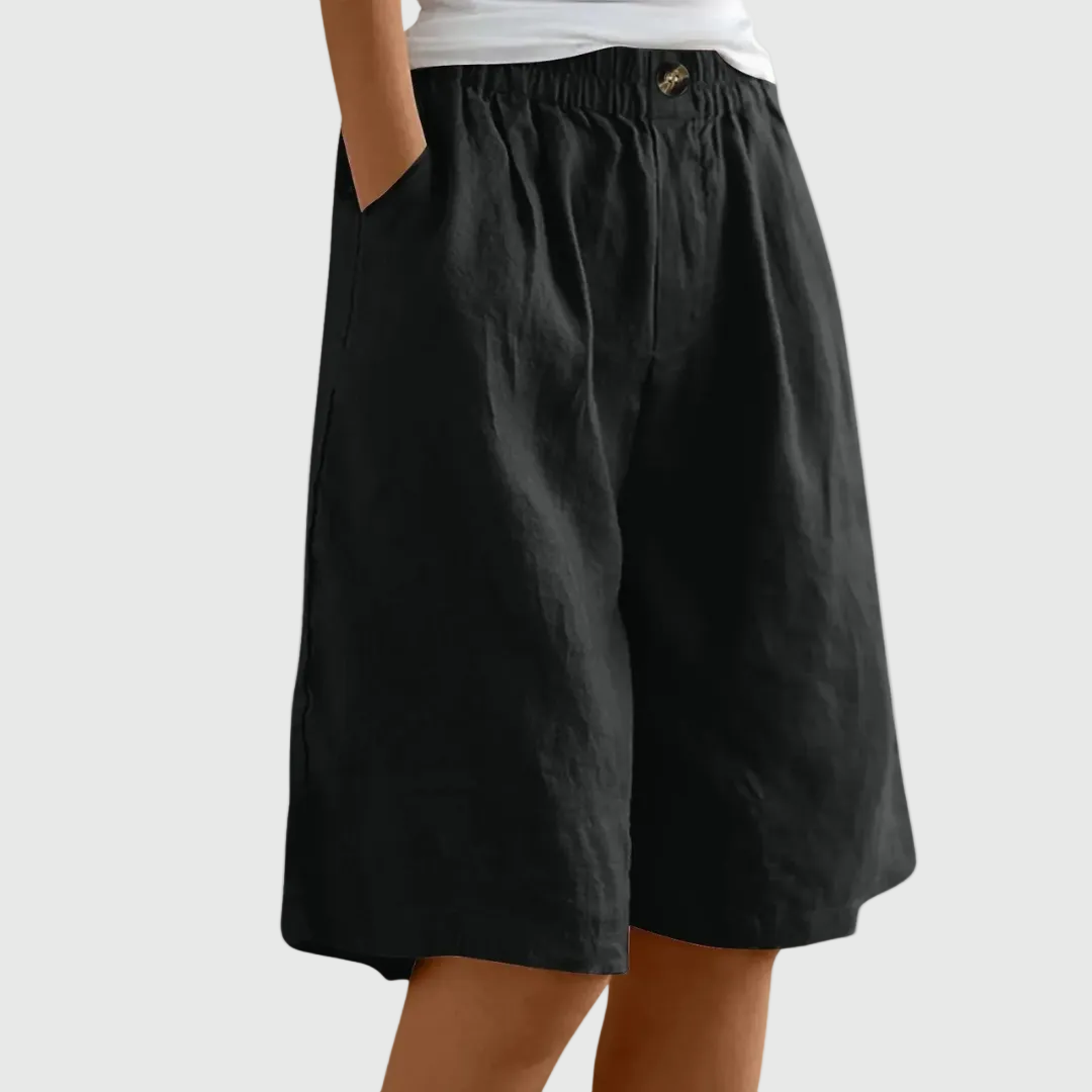 Miley | Relaxed Knee-Length Shorts