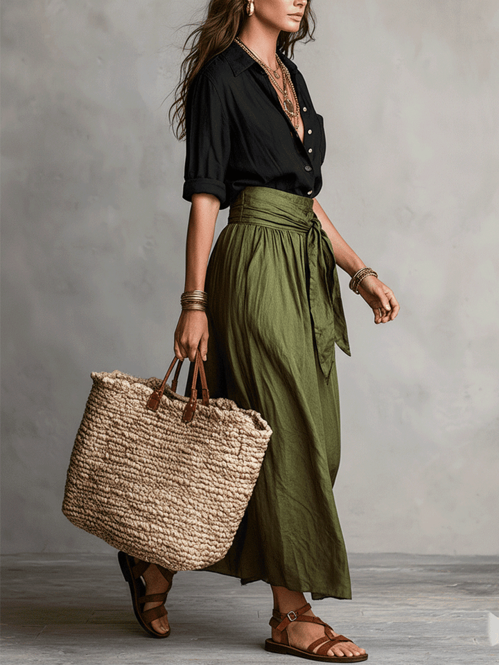 Lisa | Effortless Elegance Boho Skirt Set