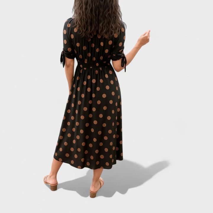 Valentina | Modern Dotted Dress