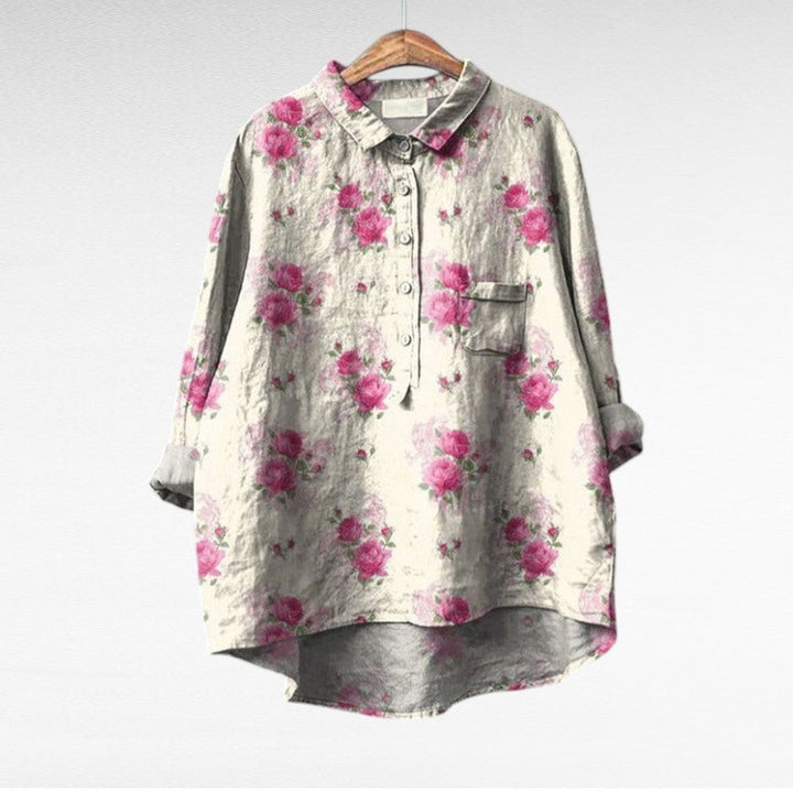 Mireva | Vintage Floral Blouse