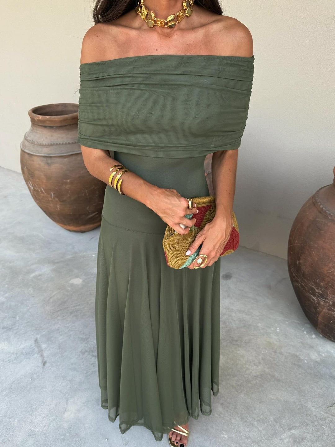 Serena | One-Shoulder Maxi Dress