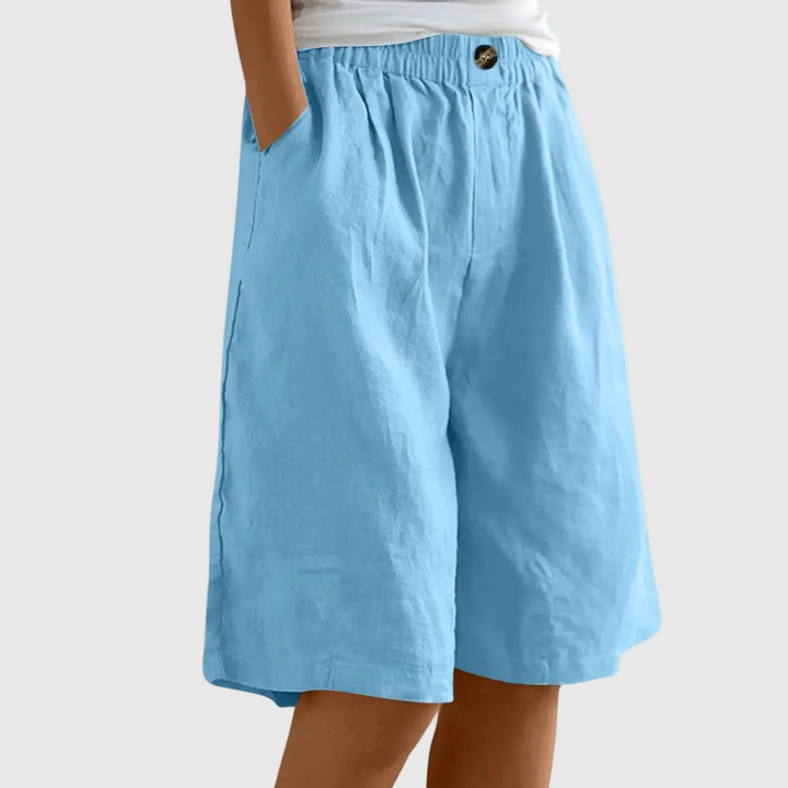 Miley | Relaxed Knee-Length Shorts