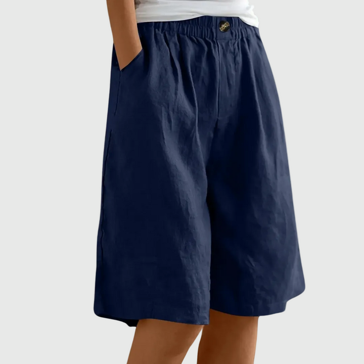 Miley | Relaxed Knee-Length Shorts