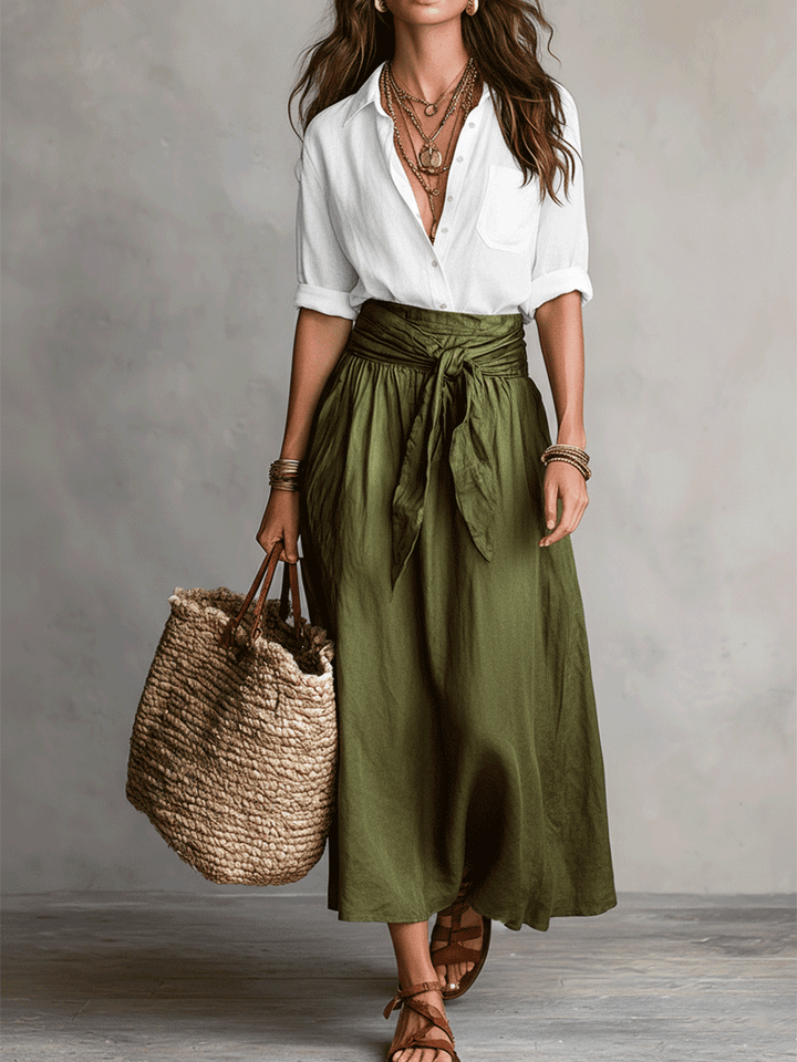 Lisa | Effortless Elegance Boho Skirt Set