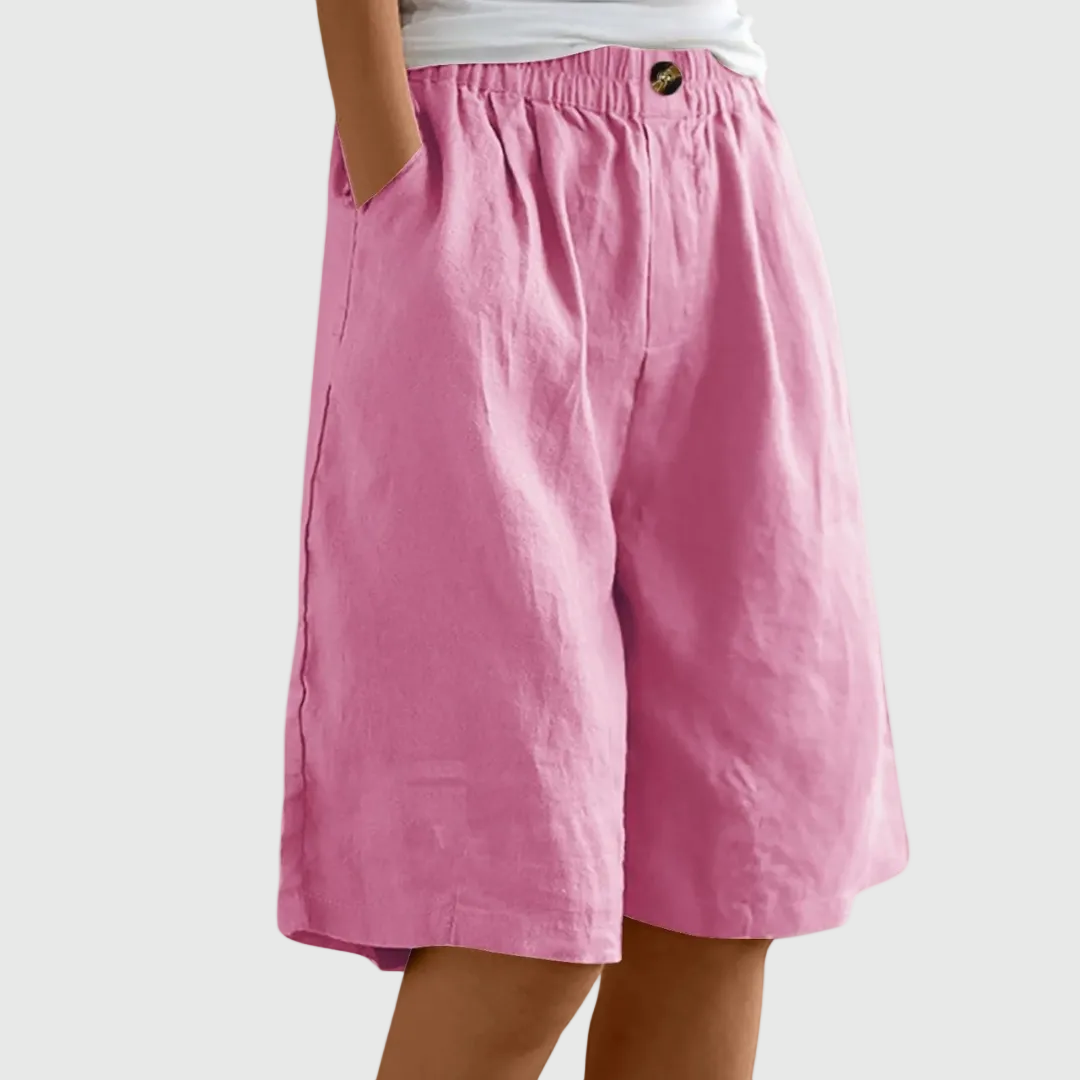 Miley | Relaxed Knee-Length Shorts