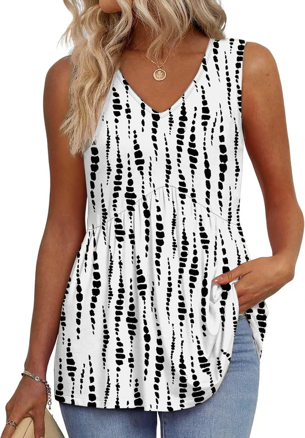 Mary | Peplum V-Neck Top