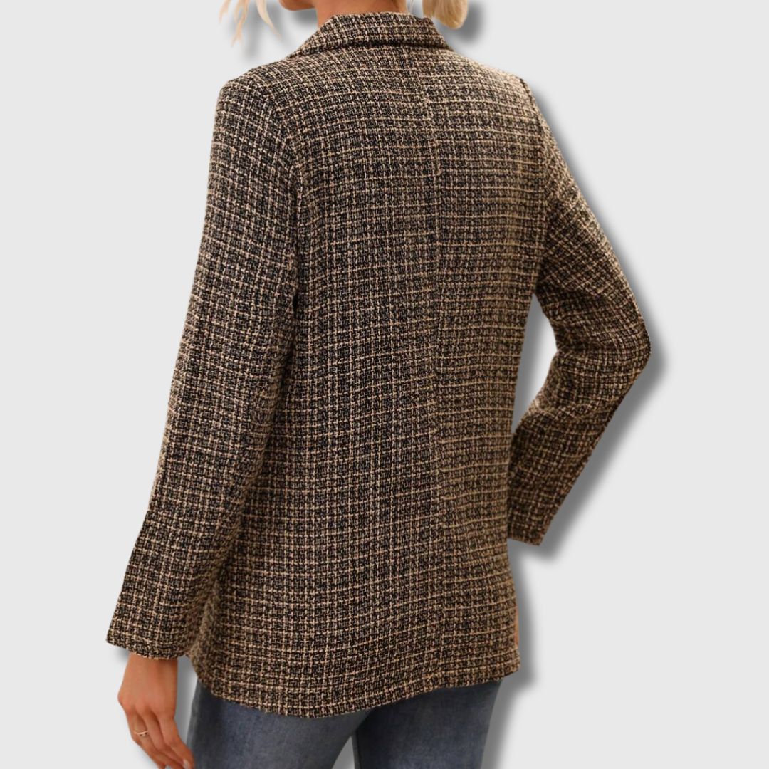Tina | Chic Tweed Blazer