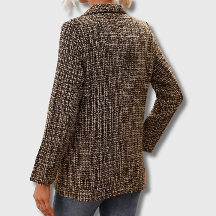 Tina | Chic Tweed Blazer