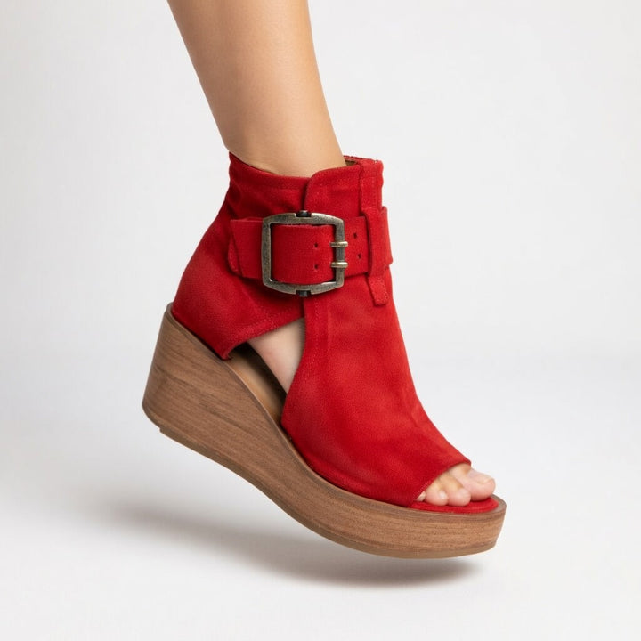 Orélisse - Modern Open Wedge Heels