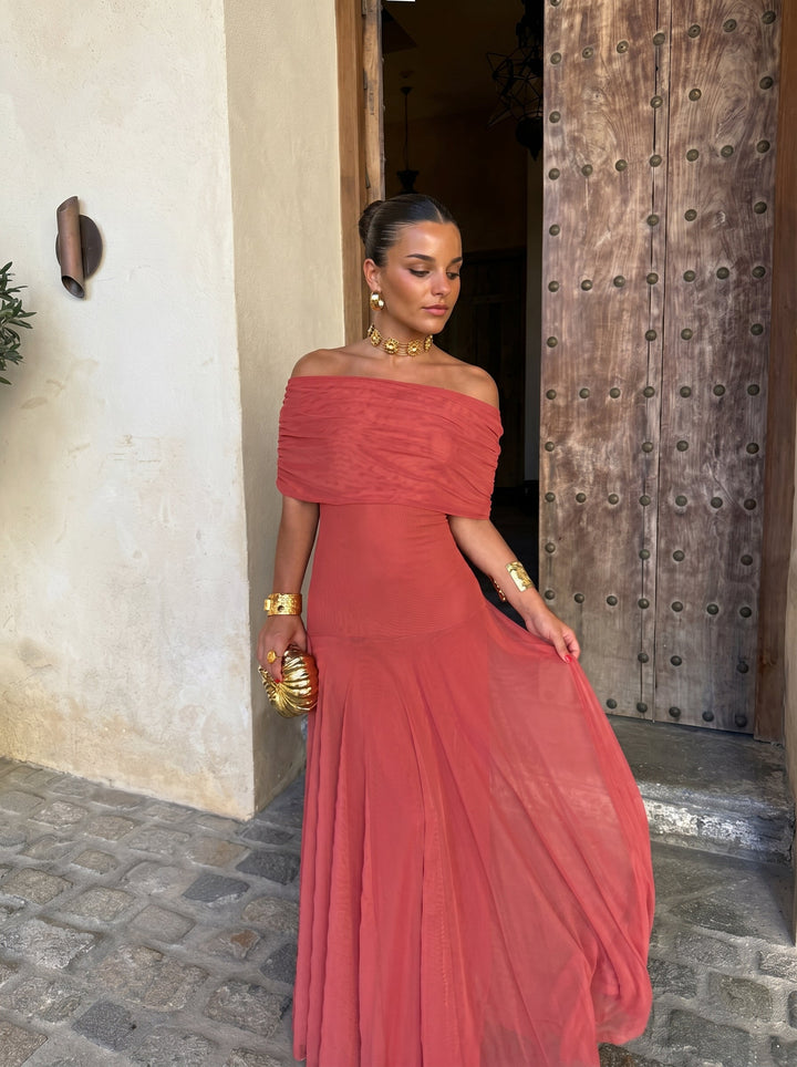 Serena | One-Shoulder Maxi Dress