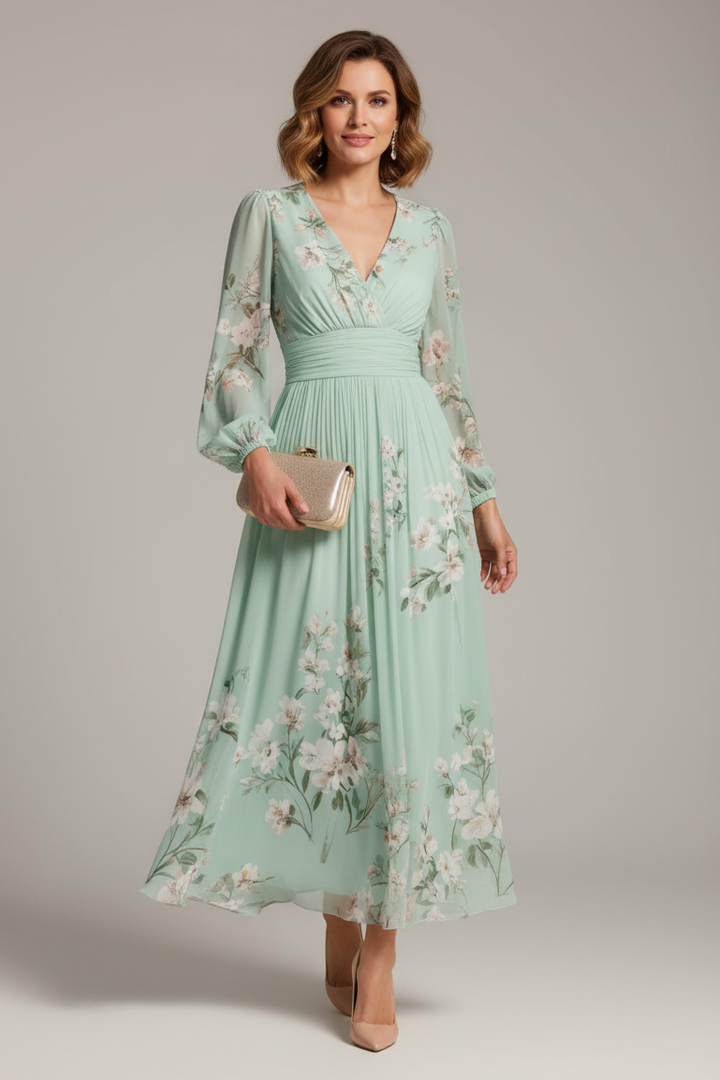 Amara | Floral Midi Dress