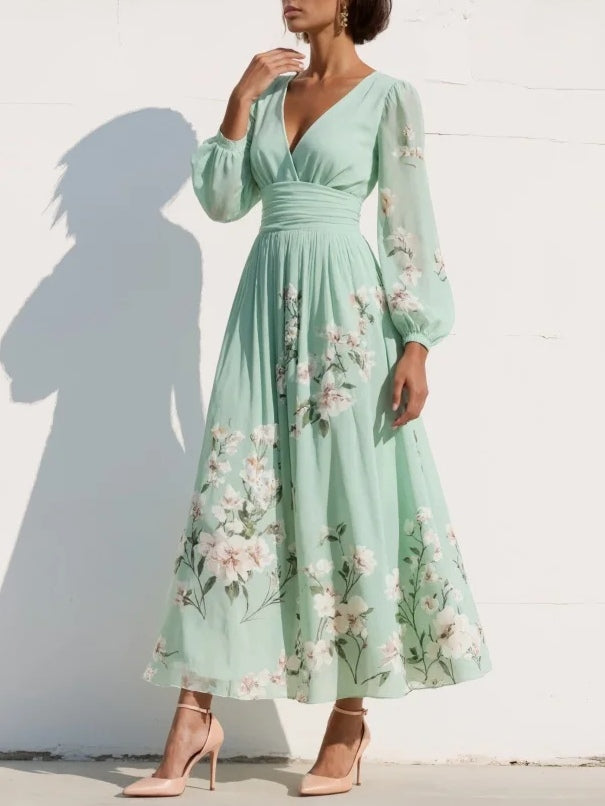 Amara | Floral Midi Dress