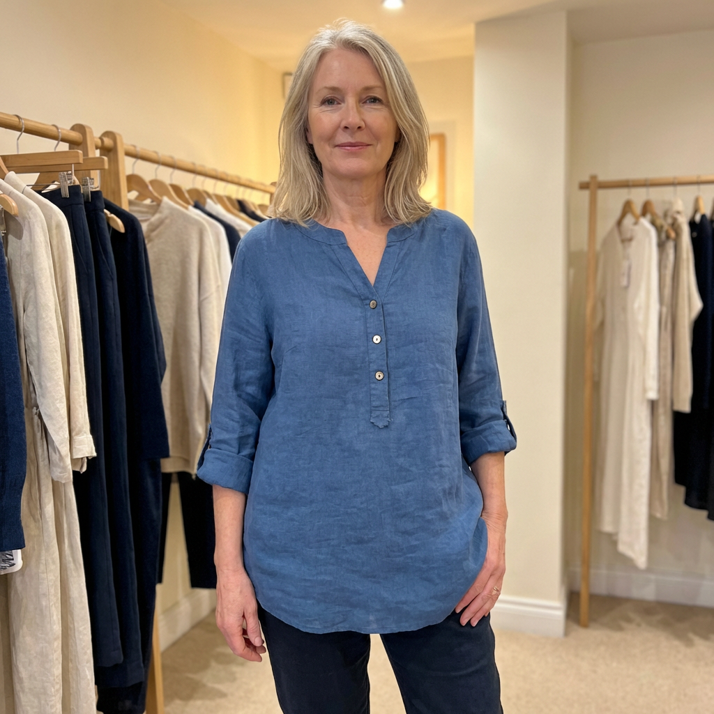 Grace | Relaxed Button Blouse
