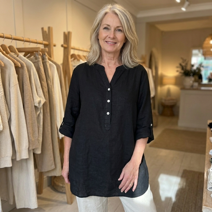 Grace | Relaxed Button Blouse