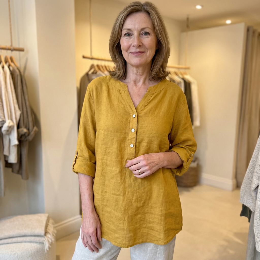 Grace | Relaxed Button Blouse