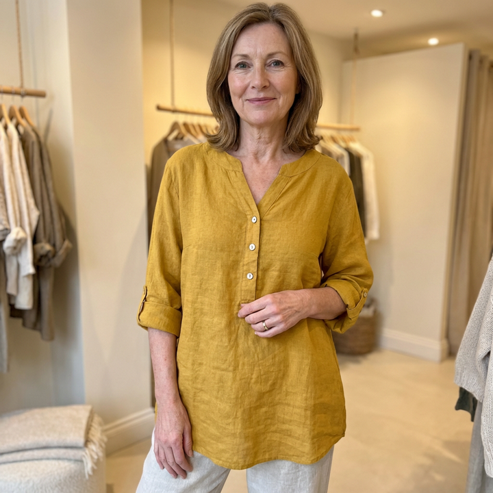 Grace | Relaxed Button Blouse