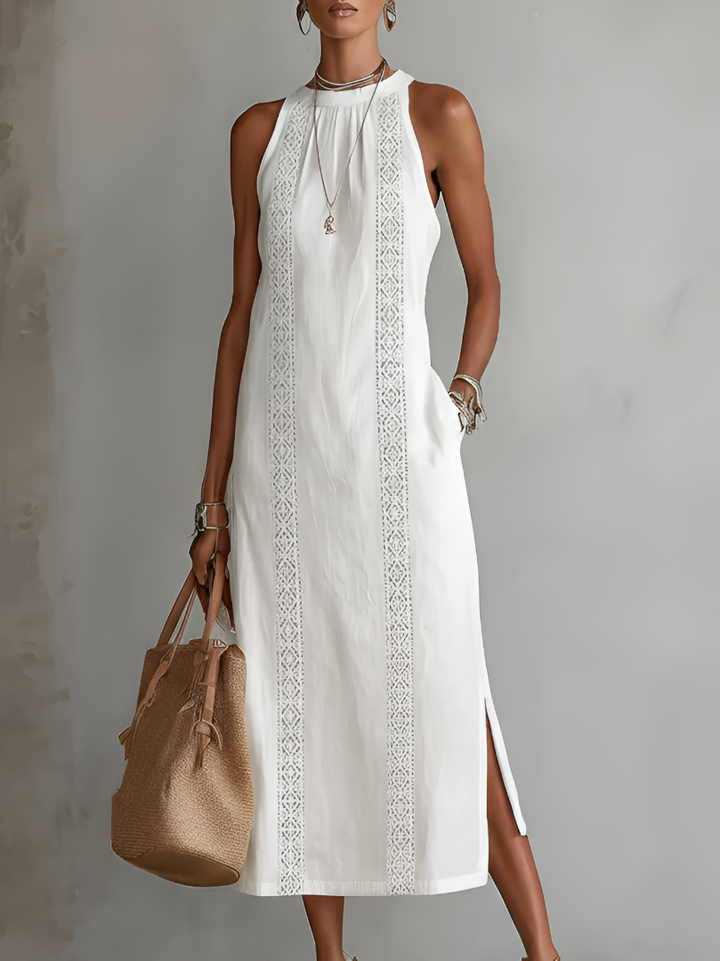 Claire | Elegant High-Neck Dress