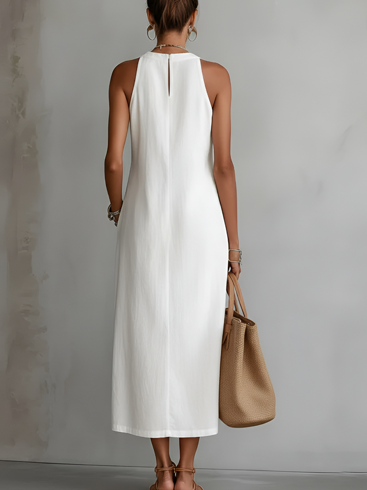 Claire | Elegant High-Neck Dress