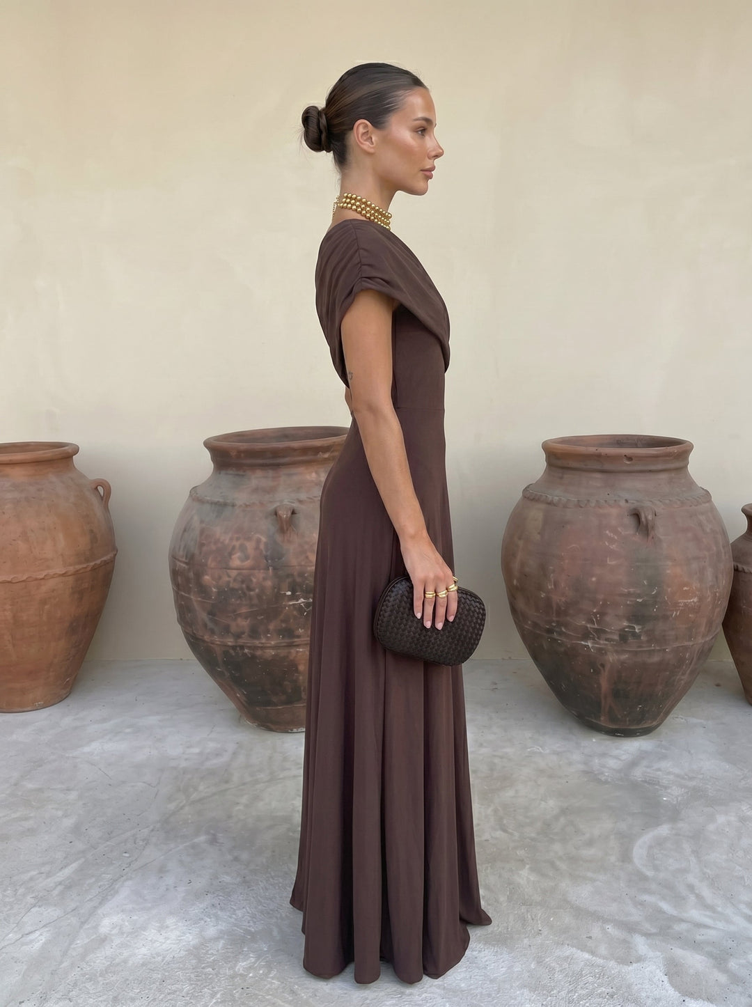 Serena | One-Shoulder Maxi Dress