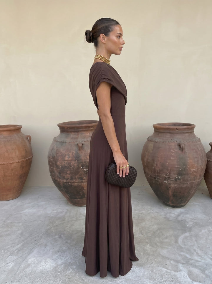 Serena | One-Shoulder Maxi Dress